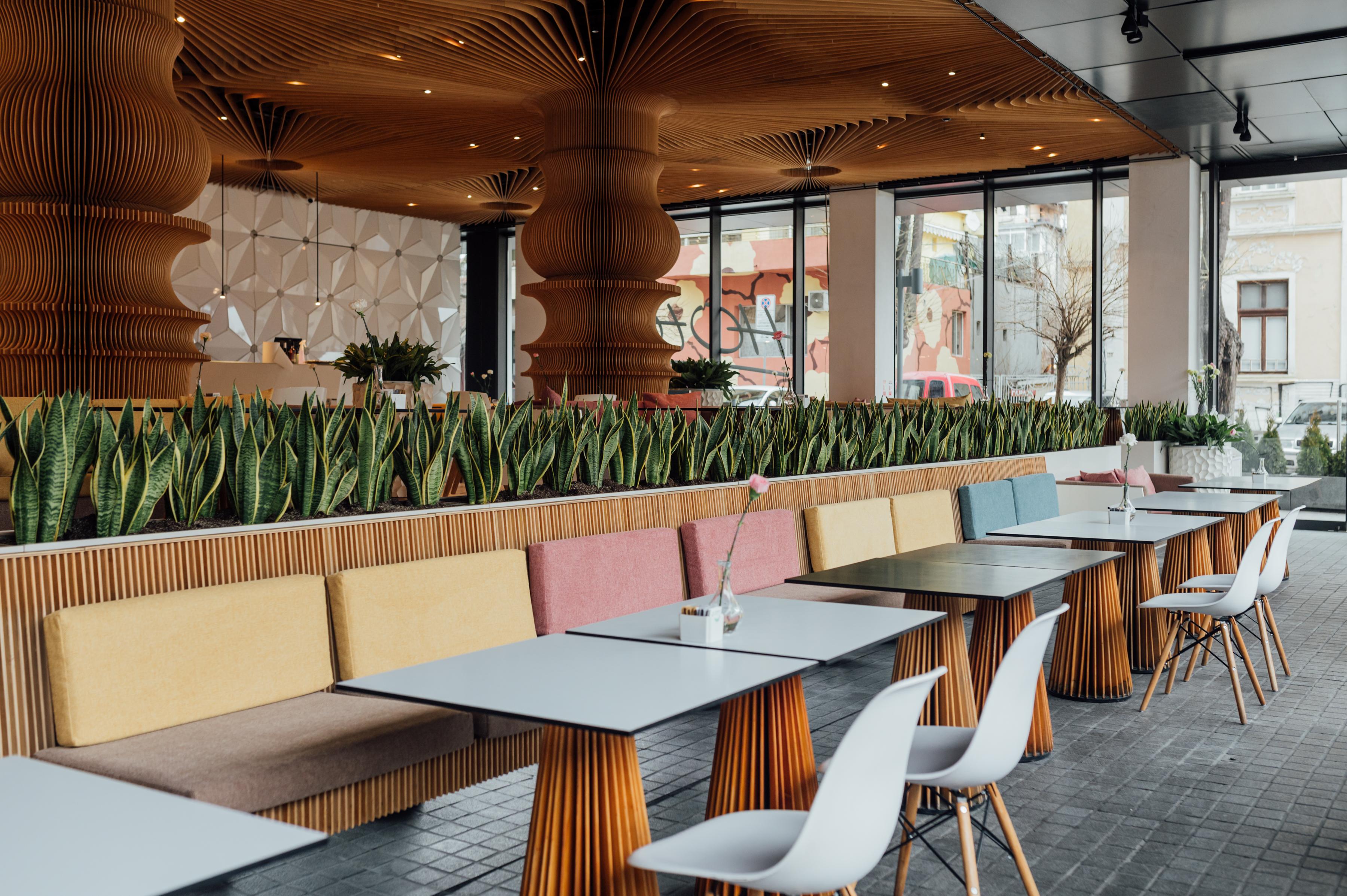 Graffit Gallery Design Hotel Varna Exterior photo Interior of the restaurant